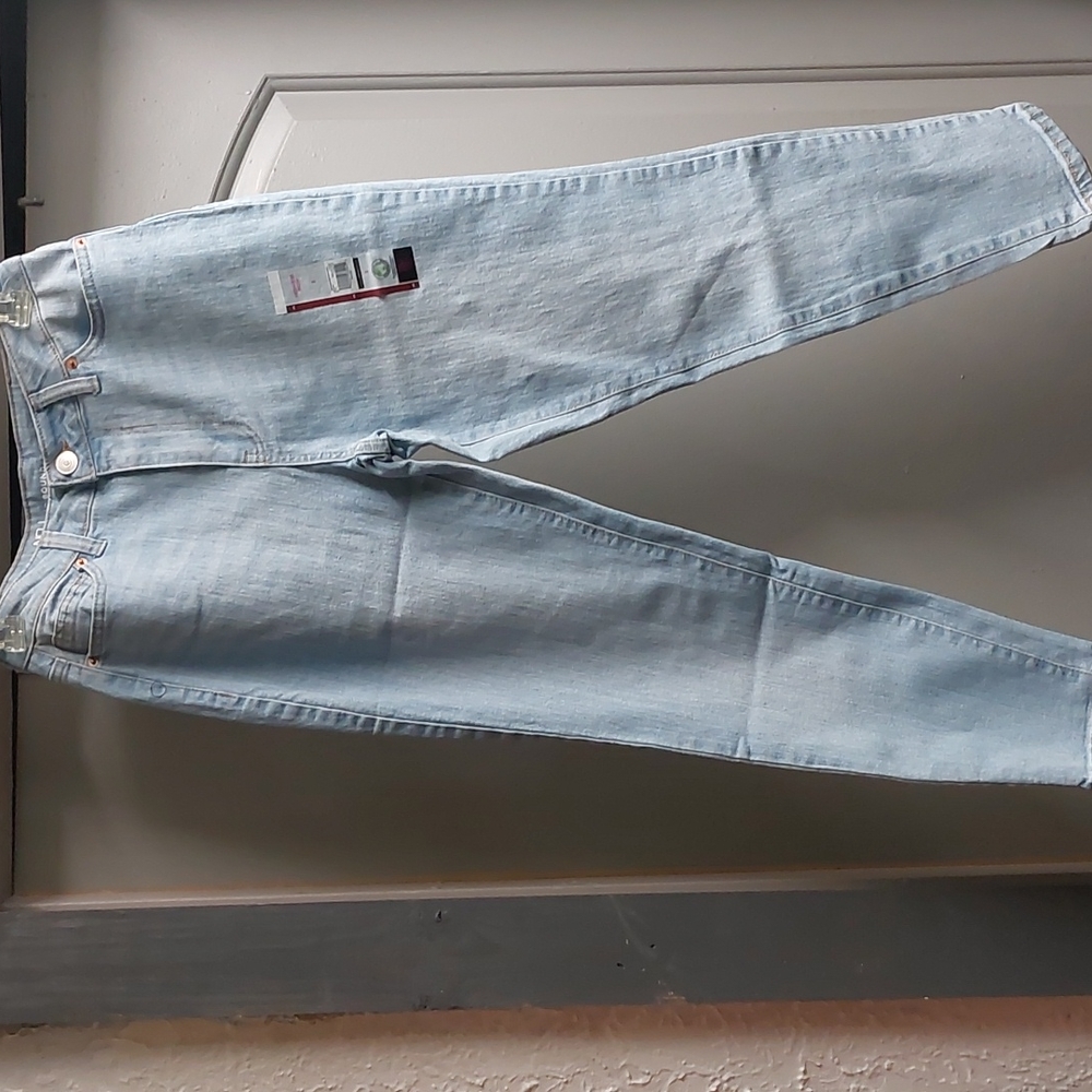Denim jeans sz 3 high rise mom